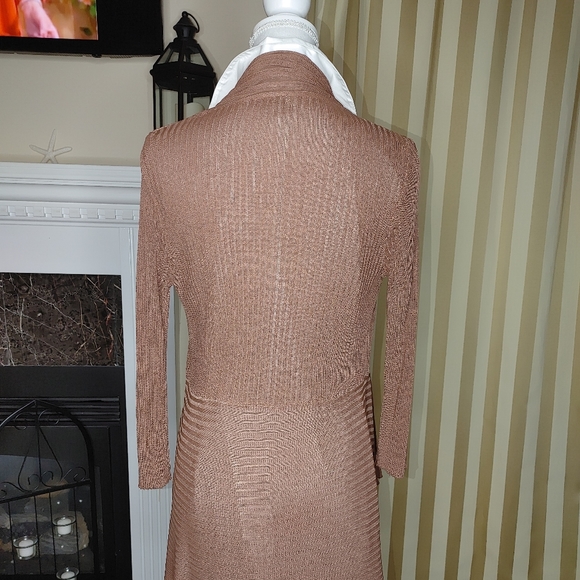 VERGO CARDIGAN, TAN - Picture 3 of 5